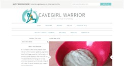 Desktop Screenshot of cavegirlwarrior.com